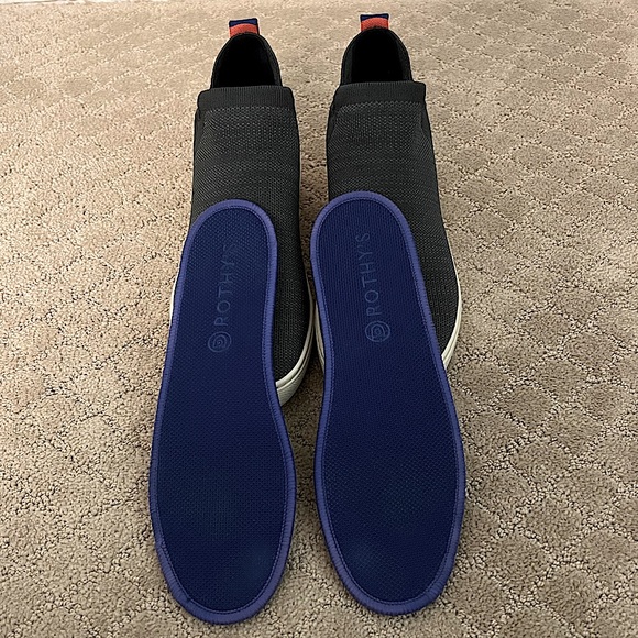 Rothy’s Chelsea Sneaker | Size: W9 | Color: Green Fog Melange | Gently Used - Picture 9 of 11